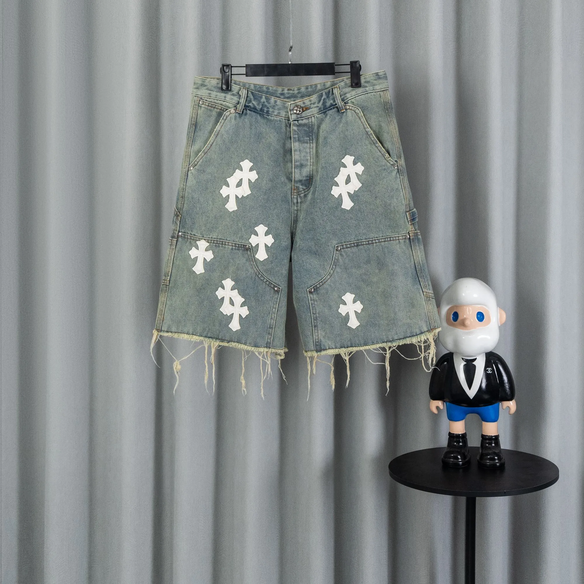 （ ） 155 vintage levis remake remake remake remake #CHROME HEARTS Same Style
